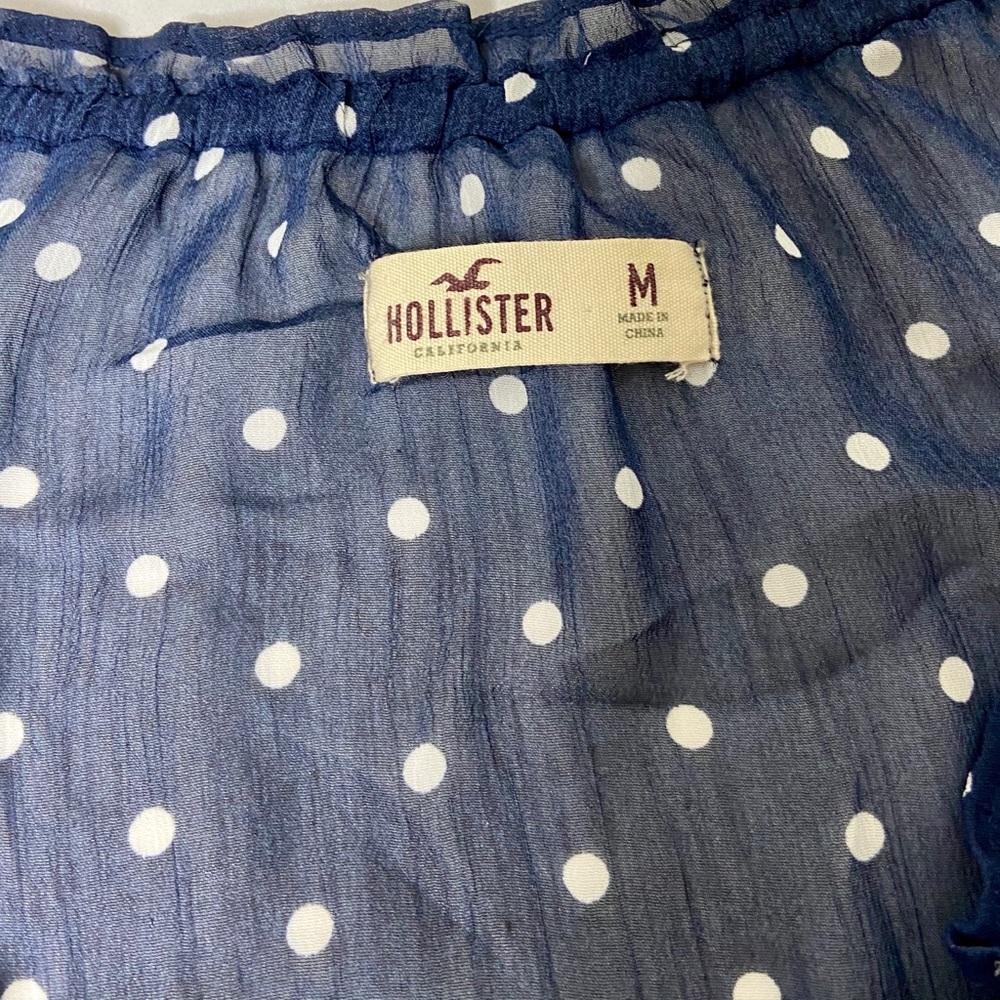 Hollister Sheer Ruffle Top - Picture 4 of 5